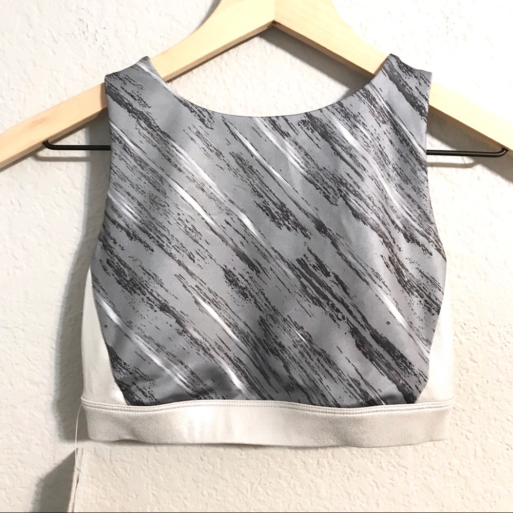 Joy Lab Metallic Strappy Bra